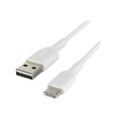 Belkin BoostCharge 1m USB Type-C Cable - Fast & Reliable Charging, Premium White Design
